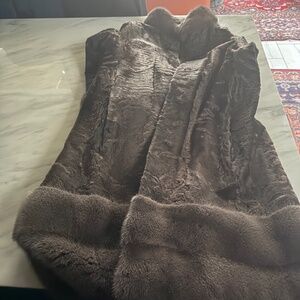 Saga persian lamb and mink coat mint
